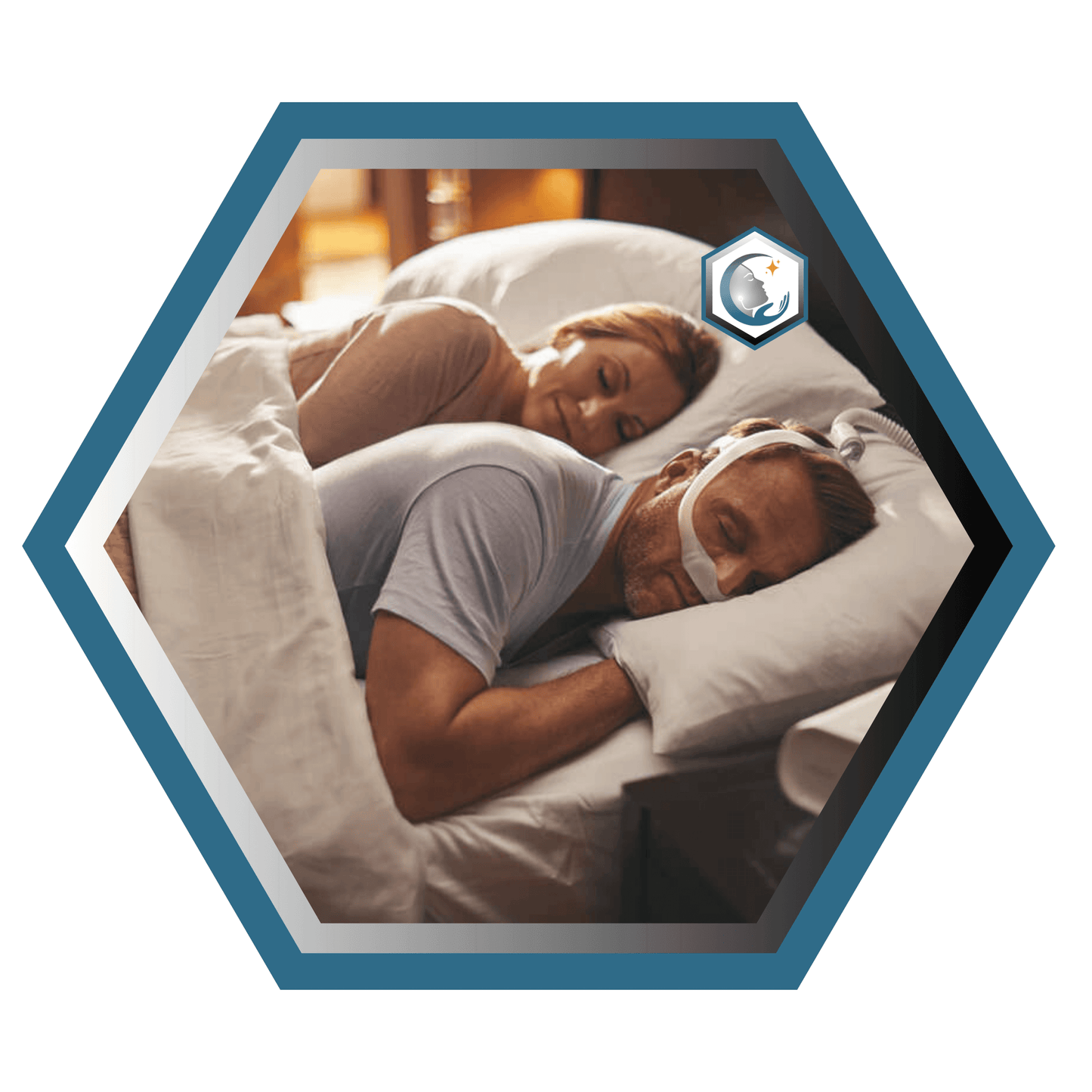 Philips-Respironics-DreamWear-Masque CPAP-sous-narinaire | -FitPack Moyen: cadre M, courroie avec bras, coussins interchangeable S-M-L-MW- enveloppe tissus-1116700