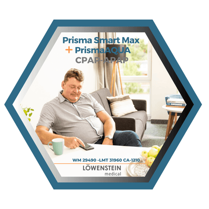 Löwenstein|Prisma Smart Max|Appareil CPAP-APAP, filtres, tube et sac de transport_7 _LMT 31960 CA-1210
