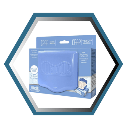 KEGO | Contour | Lingettes nettoyante pour Masque CPAP | Boîte de 72