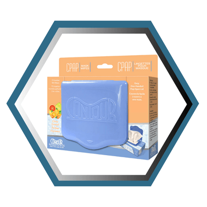 KEGO | Contour | Lingettes nettoyante pour Masque CPAP | Boîte de 72
