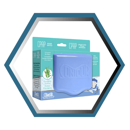 KEGO | Contour | Lingettes nettoyante pour Masque CPAP | Boîte de 72