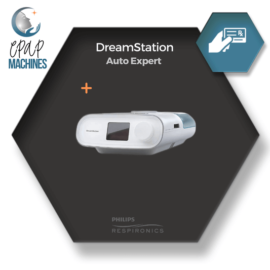 Philips Respironics, DreamStation Auto Expert CPAP-APAP | humidificateur, tube chauffant et modem cell.