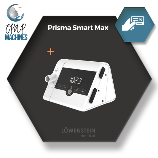 Löwenstein Prisma Smart Max CPAP-APAP |  Appareil, filtres, tube, modem, bluetooth et sac de transport