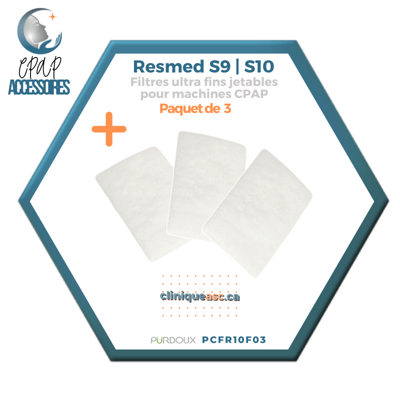 Pürdoux™ Disposable Ultra Fine Filters for CPAP Machine | Resmed S9/S10