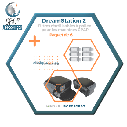 Pürdoux Reusable Pollen Filters for CPAP Machine | DreamStation 2