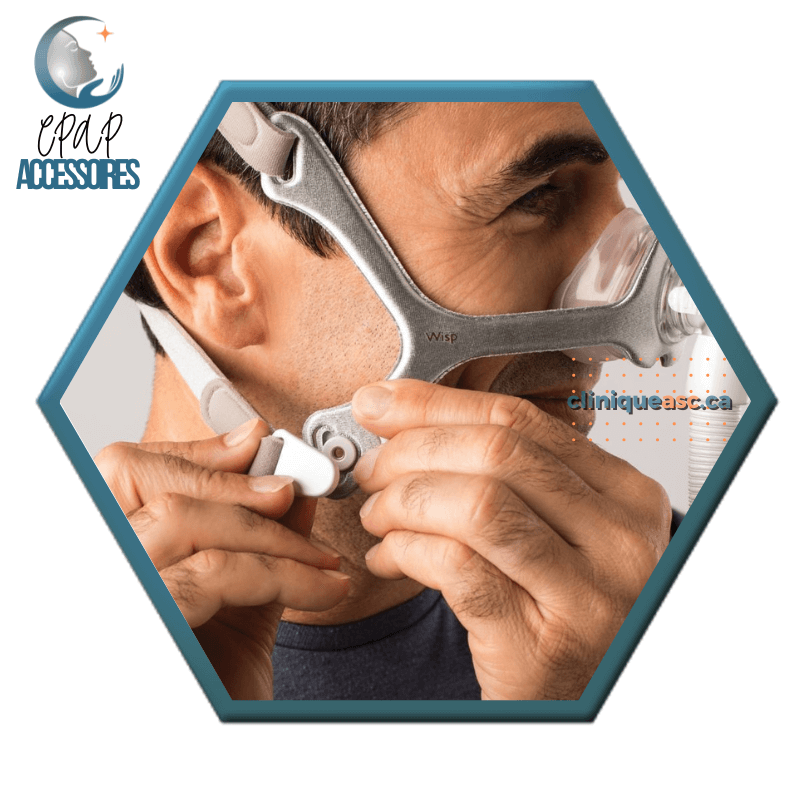 Philips Respironics Wisp Clips magnétiques pour masque CPAP nasal