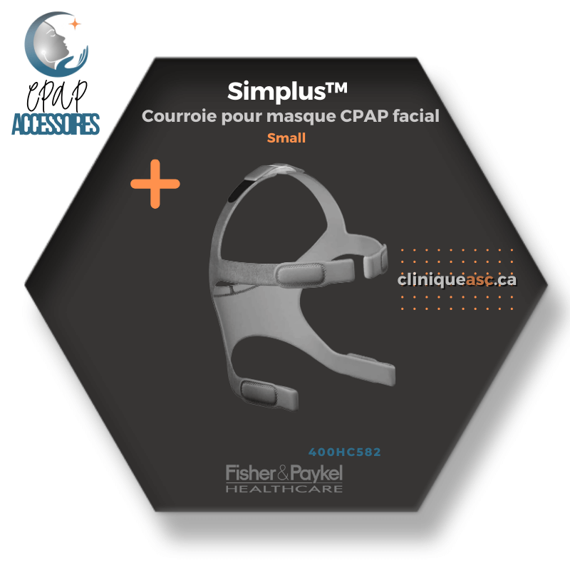 Fisher & Paykel Simplus™ Courroie pour masque CPAP facial