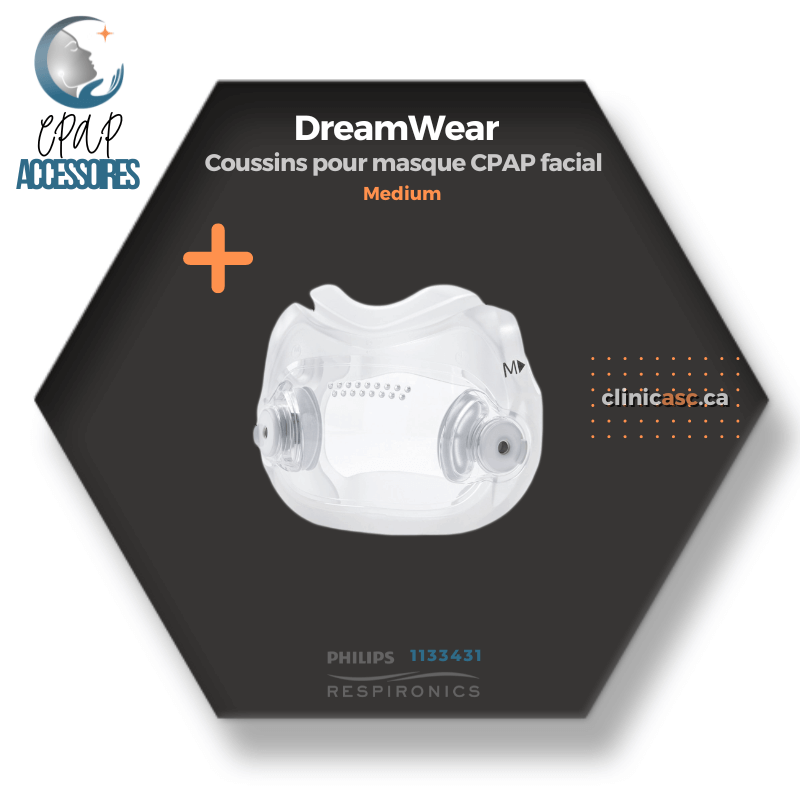 Philips Respironics DreamWear Coussins pour masque CPAP facial