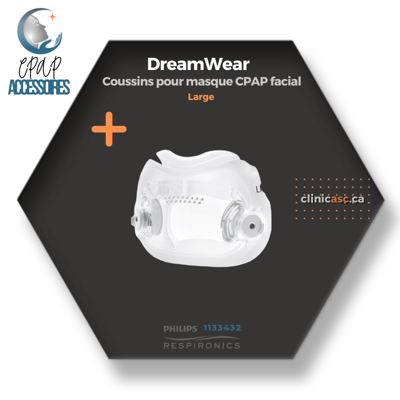 Philips Respironics DreamWear Coussins pour masque CPAP facial