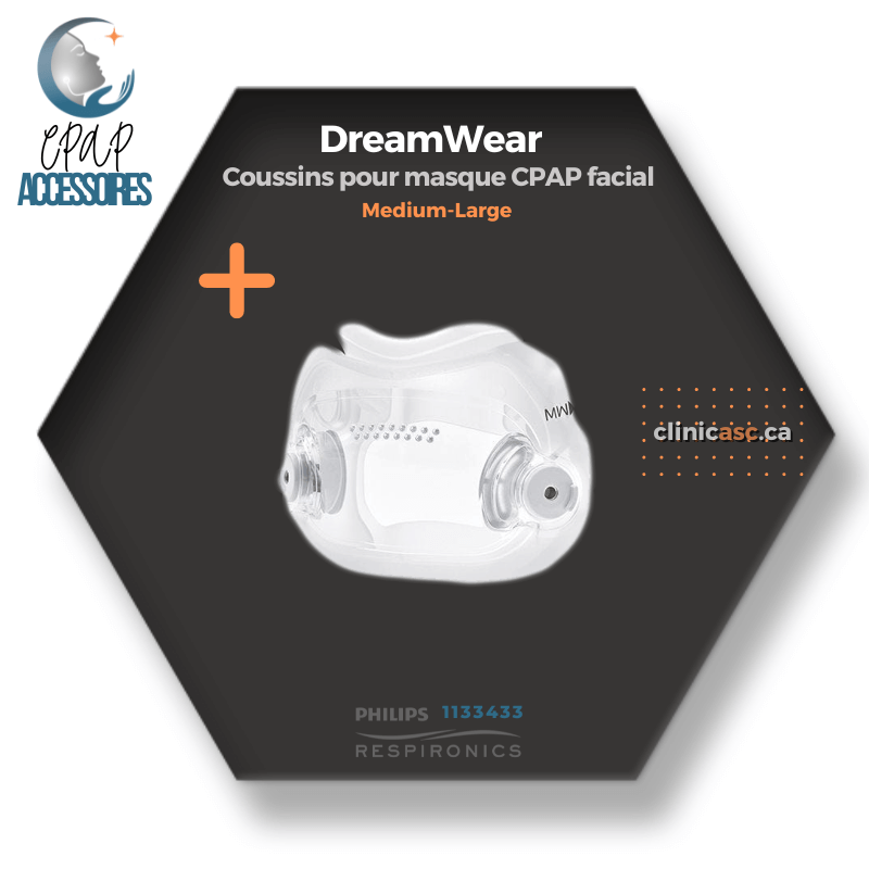 Philips Respironics DreamWear Coussins pour masque CPAP facial