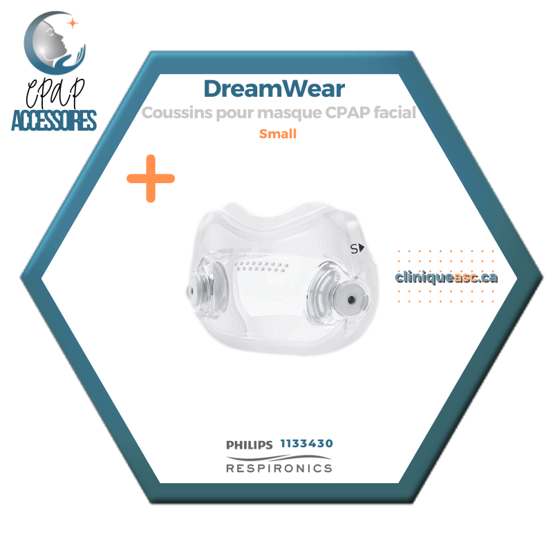 Philips Respironics DreamWear Coussins pour masque CPAP facial