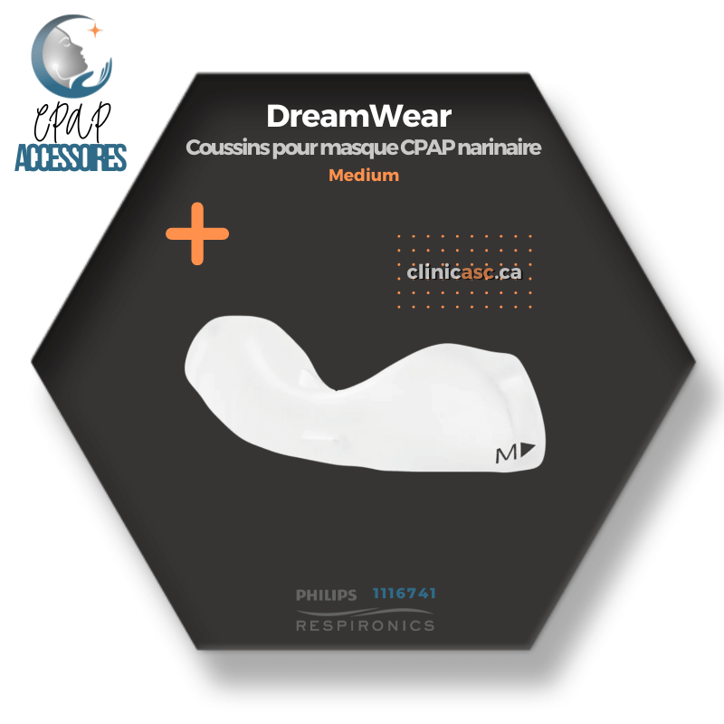 Philips Respironics DreamWear Coussins pour masque CPAP sous-narinaire