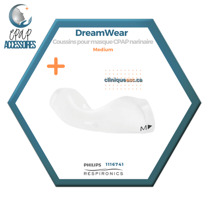 Philips Respironics DreamWear Coussins pour masque CPAP sous-narinaire