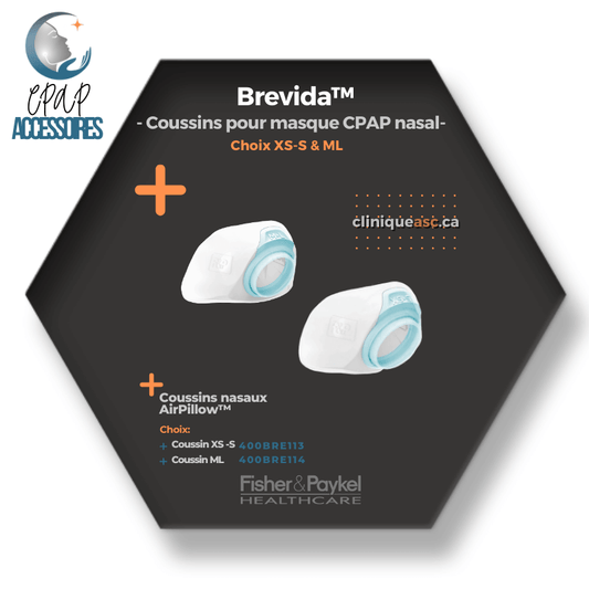 Fisher & Paykel Brevida™ Coussins pour masque CPAP nasal