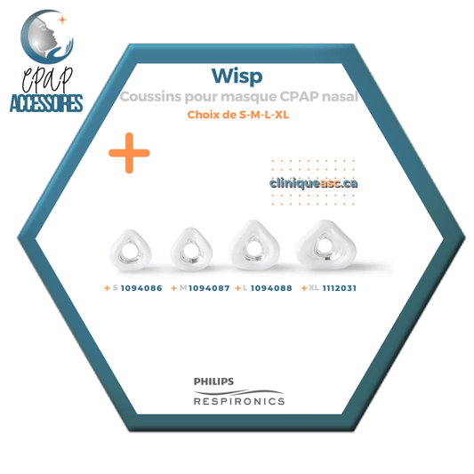 Philips Respironics Wisp Coussins pour masque CPAP nasal