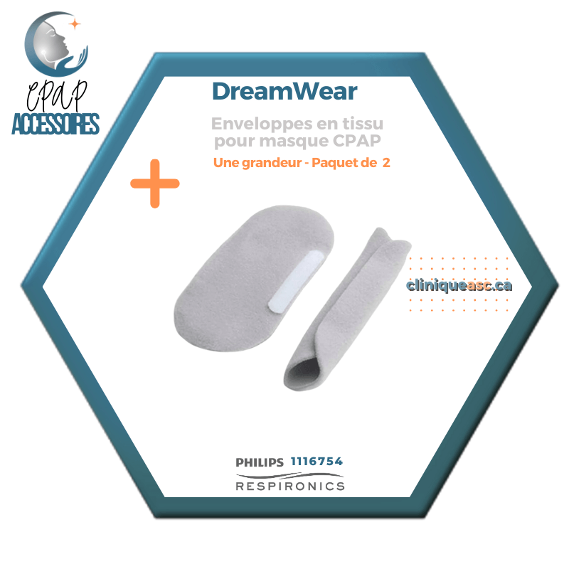 Philips Respironics  DreamWear Enveloppes en tissu pour masque CPAP