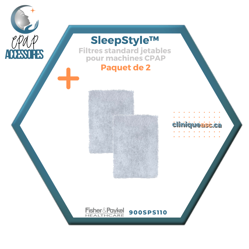 Fisher& Paykel Filtres standard jetables pour machines CPAP | SleepStyle™