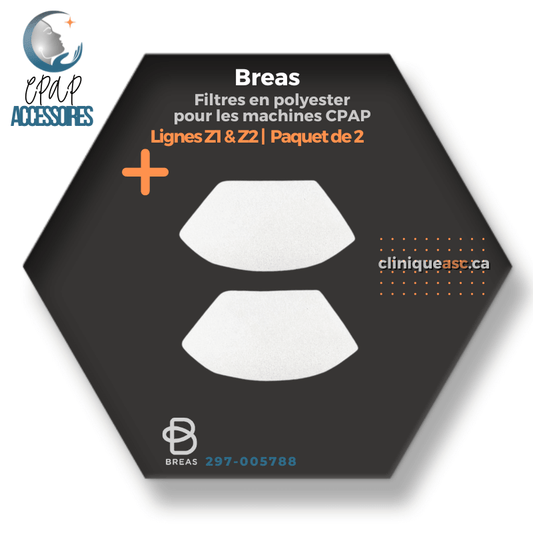 Breas Polyester Filters for Travel CPAP Machines | Lines Z1 & Z2