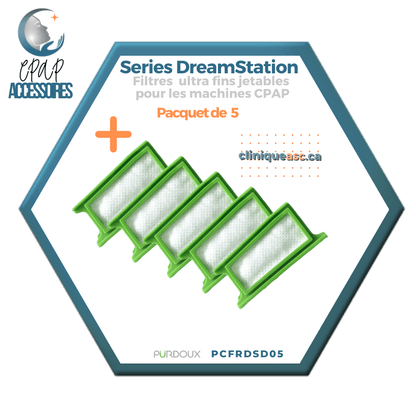 Pürdoux Disposable Ultra Fine Filters for CPAP Machine | DreamStation Series