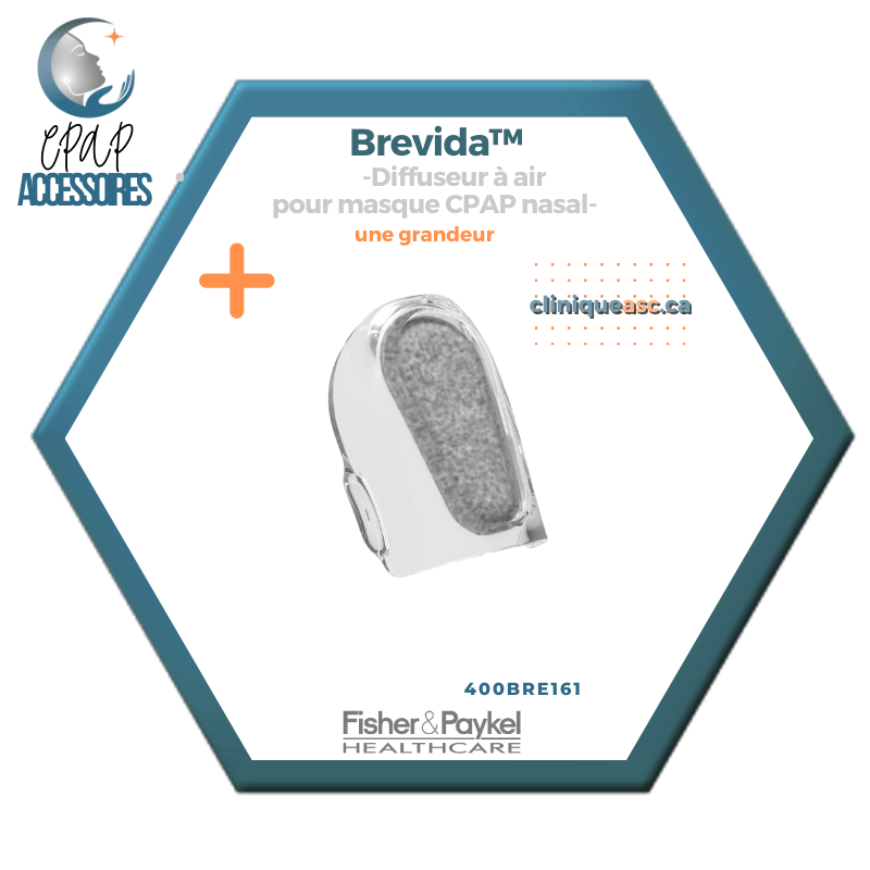 Fisher & Paykel Brevida™ Diffuseur lavable pour masque CPAP nasal