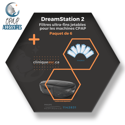 Philips Respironics Filtres ultra-fins jetables pour machine CPAP | DreamStation 2