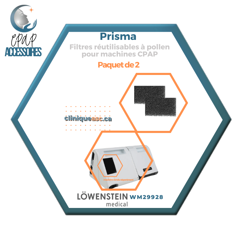 Löwenstein Filtres pour machine CPAP | Prisma