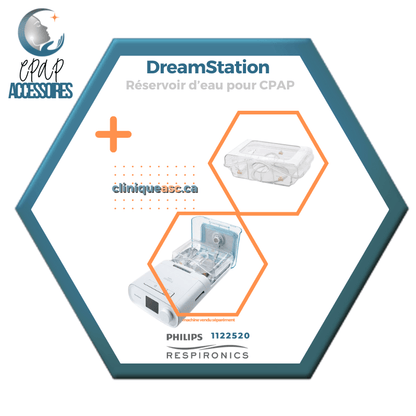 Philips Respironics réservoir d’eau pour CPAP | DreamStation