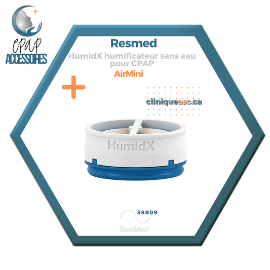 Resmed HumidX humificateur sans eau pour CPAP de Voyage |  AirMini