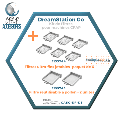 Philips Respironics CPAP Filter Kit | DreamStation Go