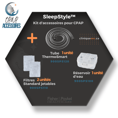 Fisher & Paykel Kit d'accessoires pour CPAP | SleepStyle™