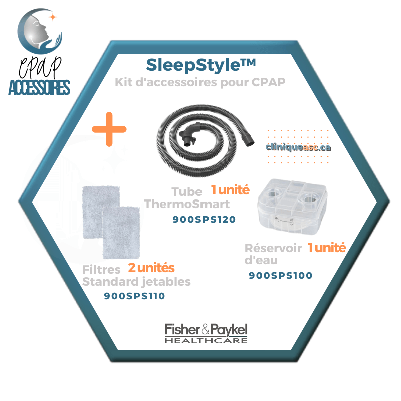 Fisher & Paykel Kit d'accessoires pour CPAP | SleepStyle™