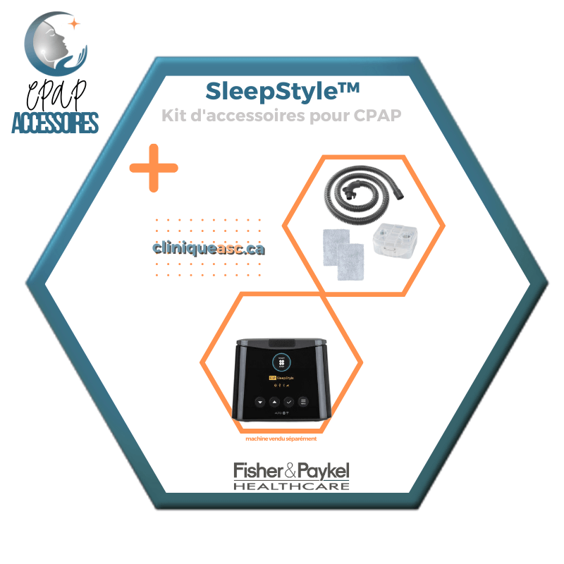 Fisher & Paykel Kit d'accessoires pour CPAP | SleepStyle™ – Clinique ASC