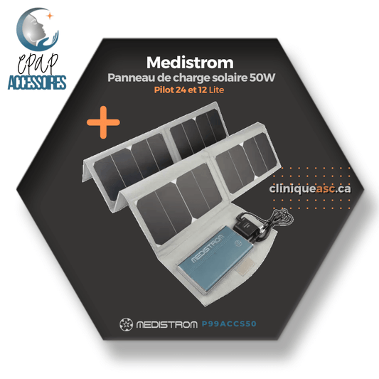 Medistrom Panneau solaire 50W | Pilot 24 et 12 Lite