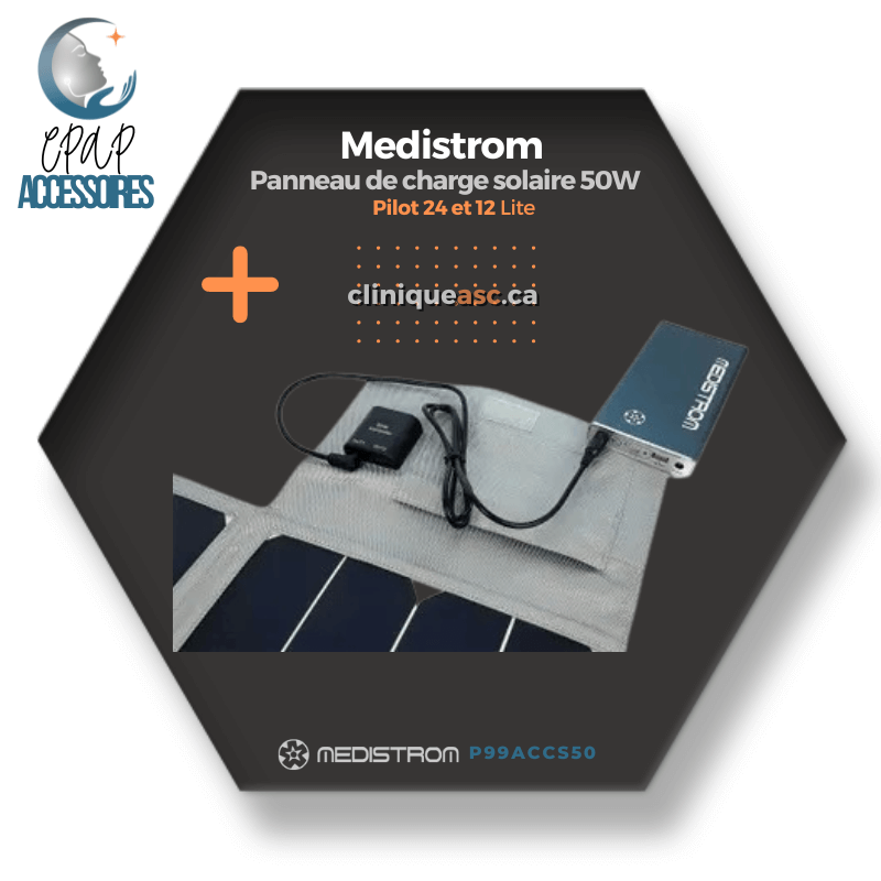 Medistrom Panneau solaire 50W | Pilot 24 et 12 Lite