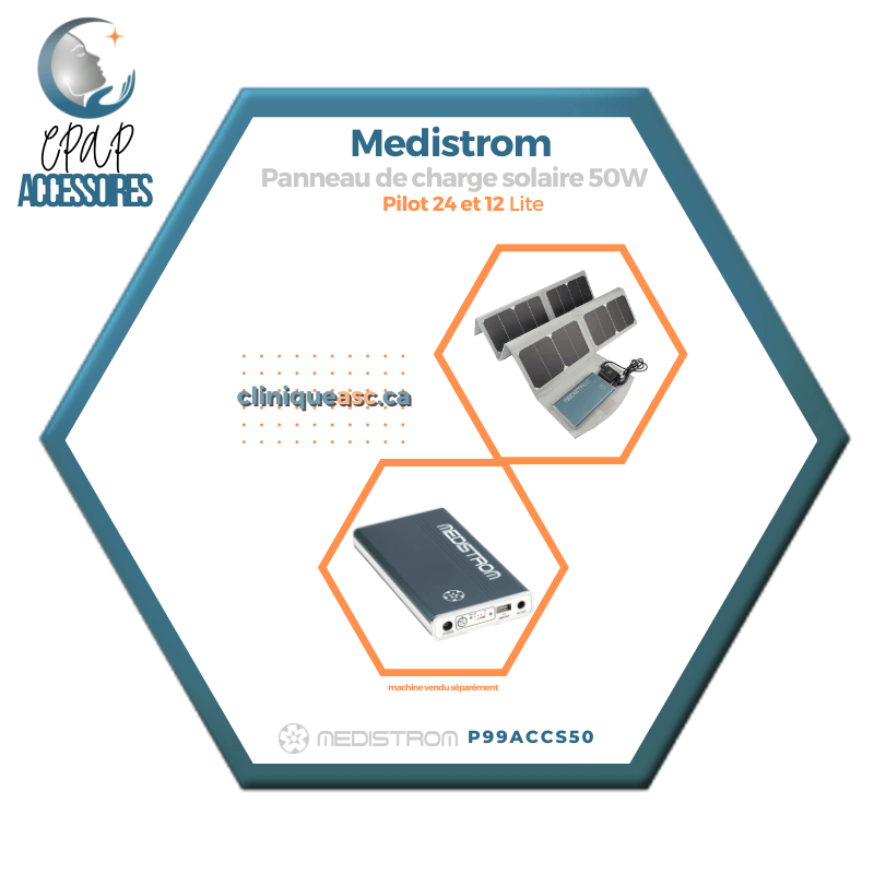 Medistrom Panneau solaire 50W | Pilot 24 et 12 Lite