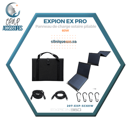 EXP PRO Expion 60W Foldable Solar Charging Panel | EXP48PRO and EXP96PRO