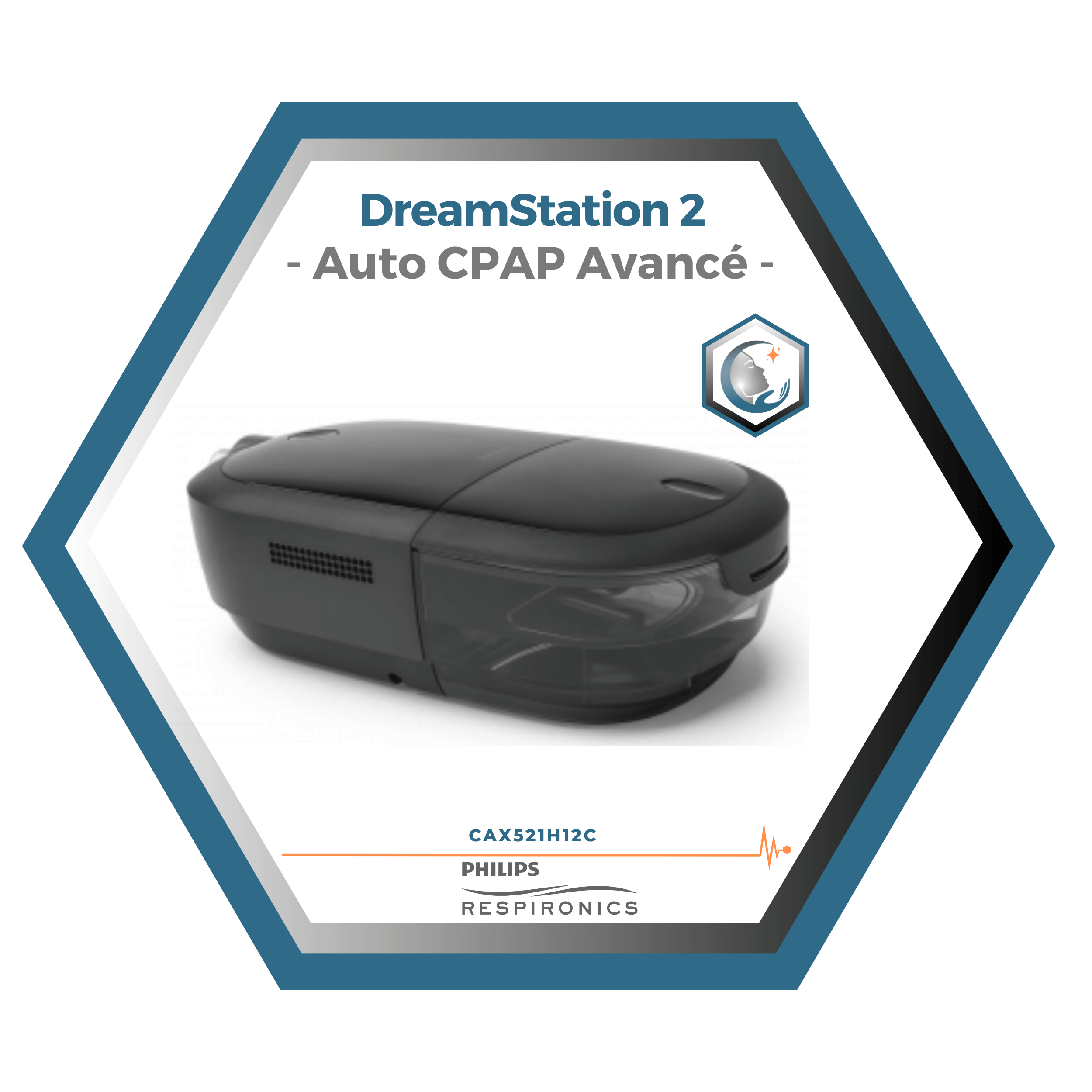 Machine compacte DreamStation 2 CPAP | Simple et Silencieux – Clinique ASC