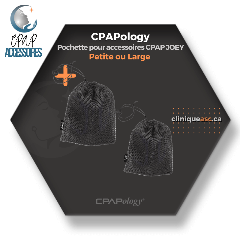 CPAPology Pochette pour accessoires CPAP JOEY