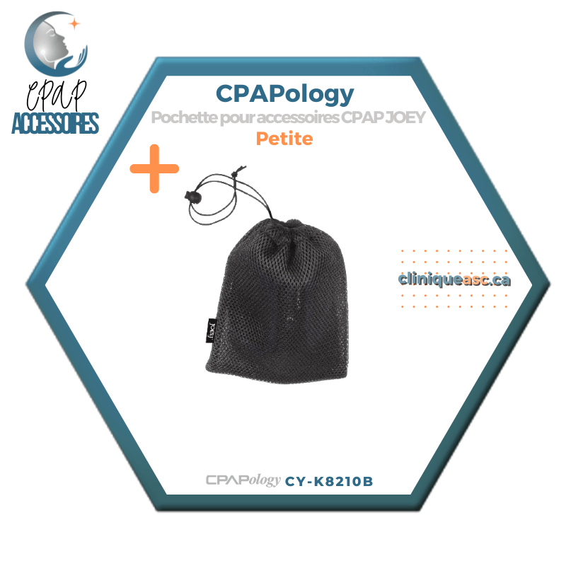 CPAPology Pochette pour accessoires CPAP JOEY