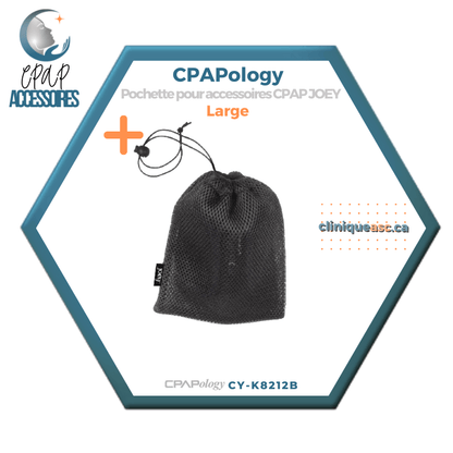 CPAPology Pochette pour accessoires CPAP JOEY