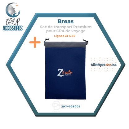 Breas Sac de transport Premium pour CPA de voyage | Lignes Z1 & Z2