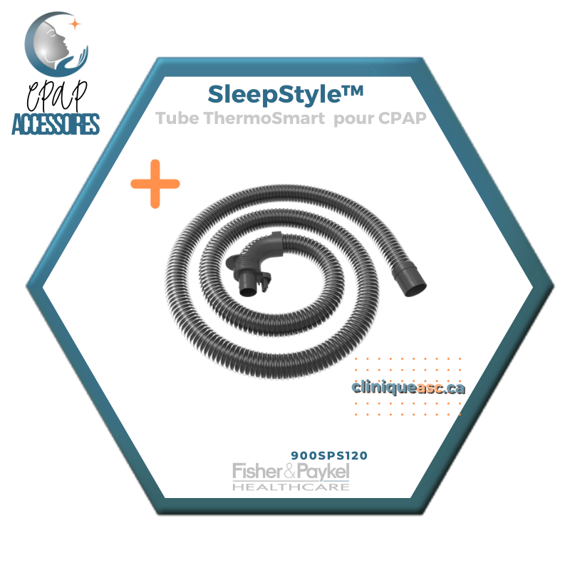Fisher & Paykel SleepStyle™ Tube ThermoSmart pour CPAP – Clinique ASC