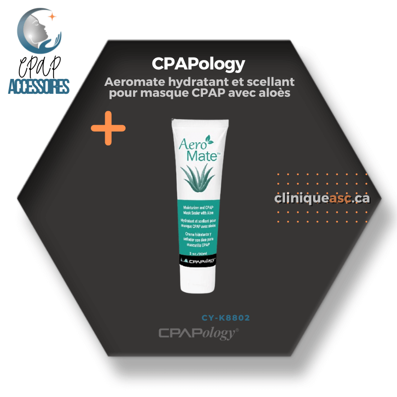 CPAPology Aeromate CPAP Mask Moisturizer and Sealer with Aloe