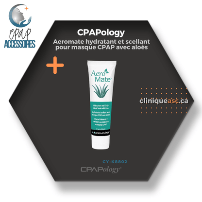 CPAPology Aeromate CPAP Mask Moisturizer and Sealer with Aloe