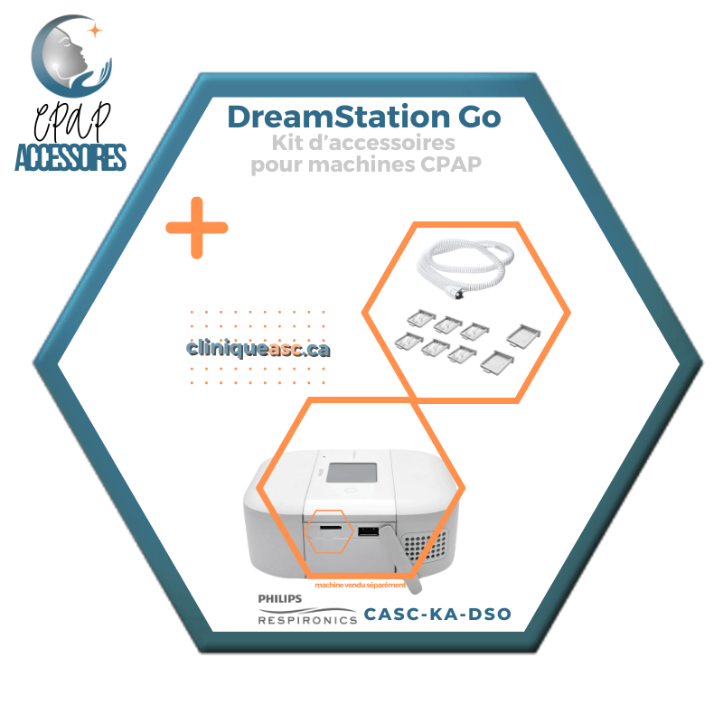 Philips Respironics Kit d’accessoires CPAP | DreamStation Go