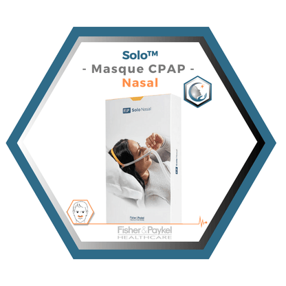 Fisher & Paykel | SOLO™ | Masque CPAP nasal | S,M,L,W