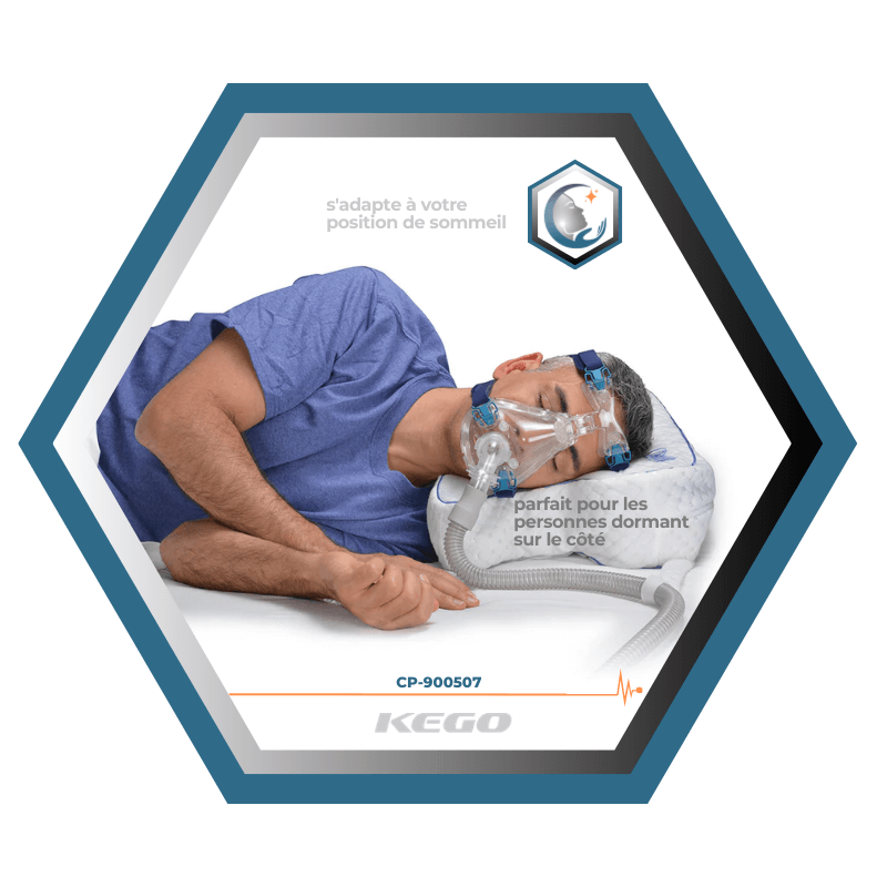 Kego | Contour | Oreiller CPAP | Max 2.0 CP-900507