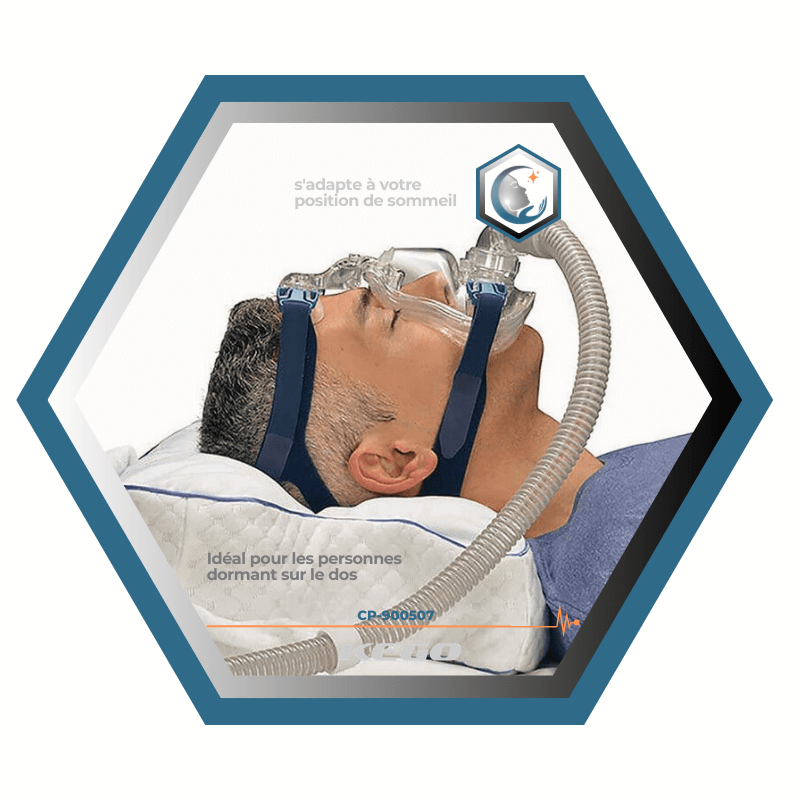 Kego | Contour | Oreiller CPAP | Max 2.0 CP-900507