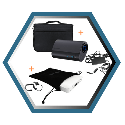 Kit de Vacances Prêt-à-Partir | Machine & Batterie Portable pour CPAP