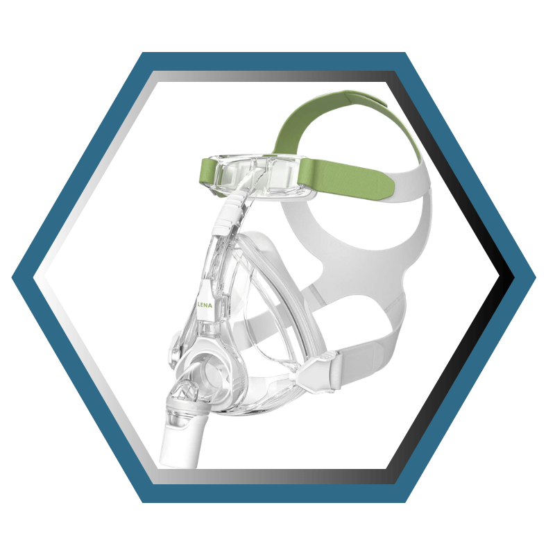 Löwenstein Medical | Lena | Masque CPAP Facial |Choix de coussins L,M,S,